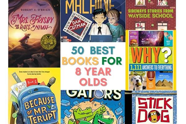 50 best books for 8 year olds to read themselves