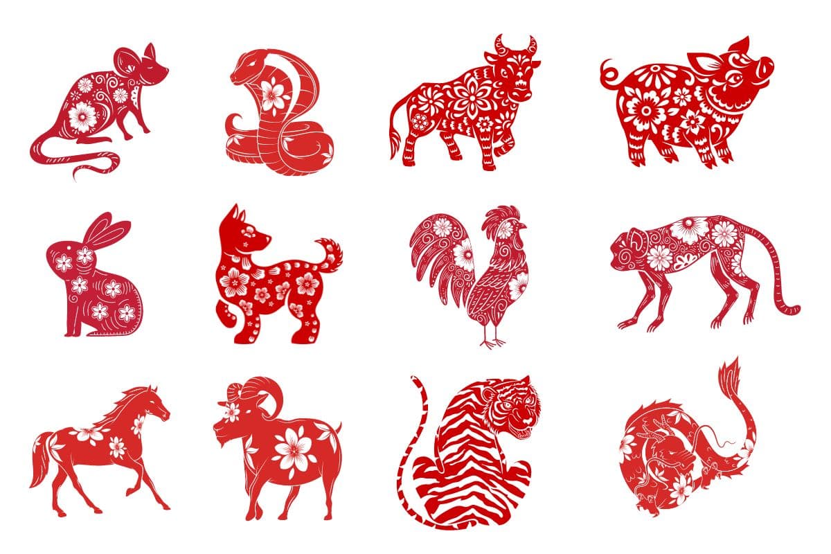 zodiac sign animals