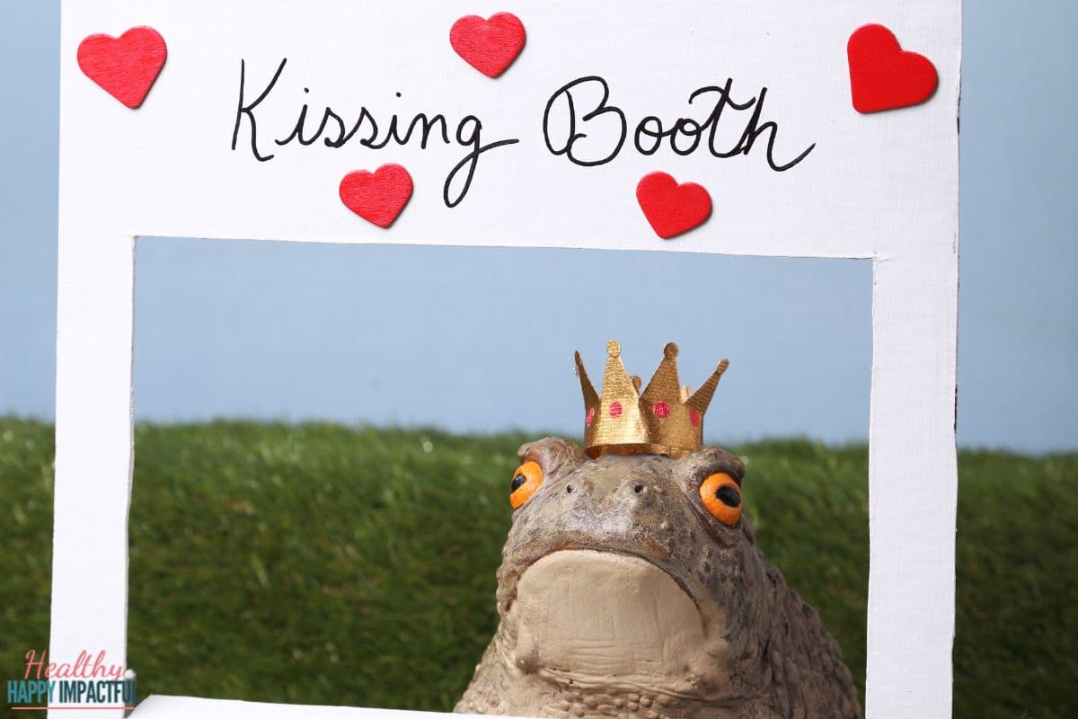 kissing booth for the frog prince