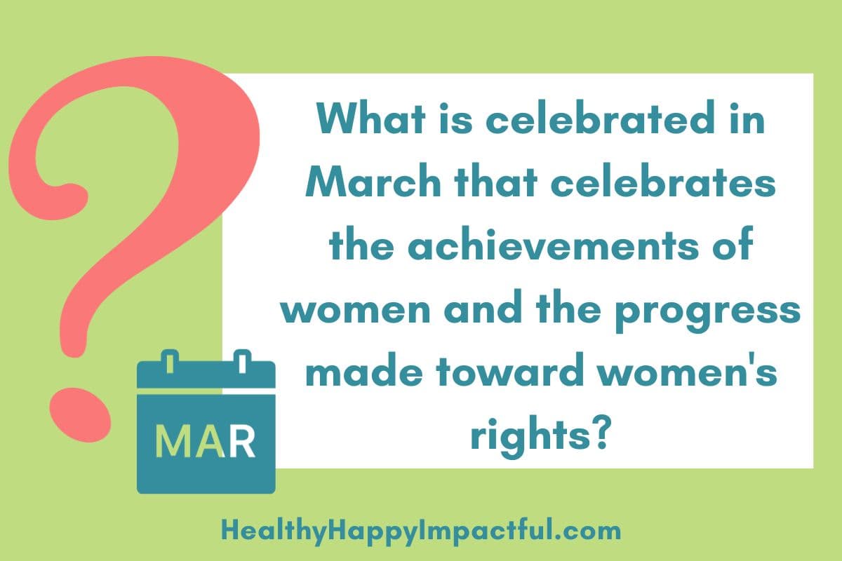 holidays in March; celebrations and trivia
