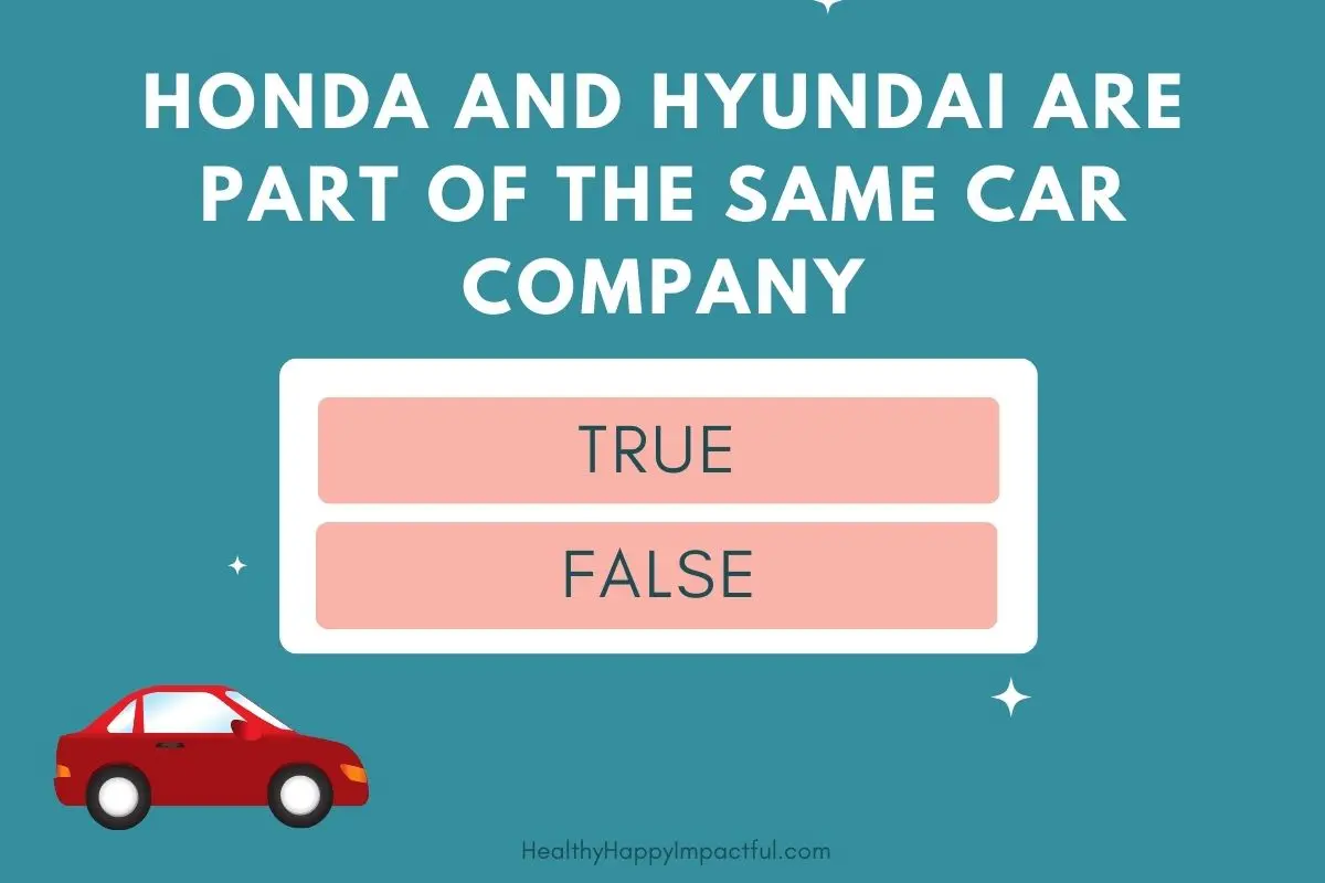 true or false and multiple choice car trivia