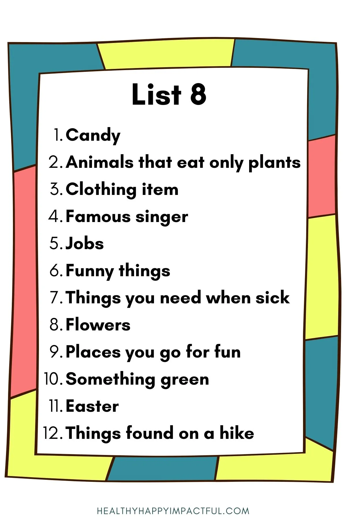 List 8