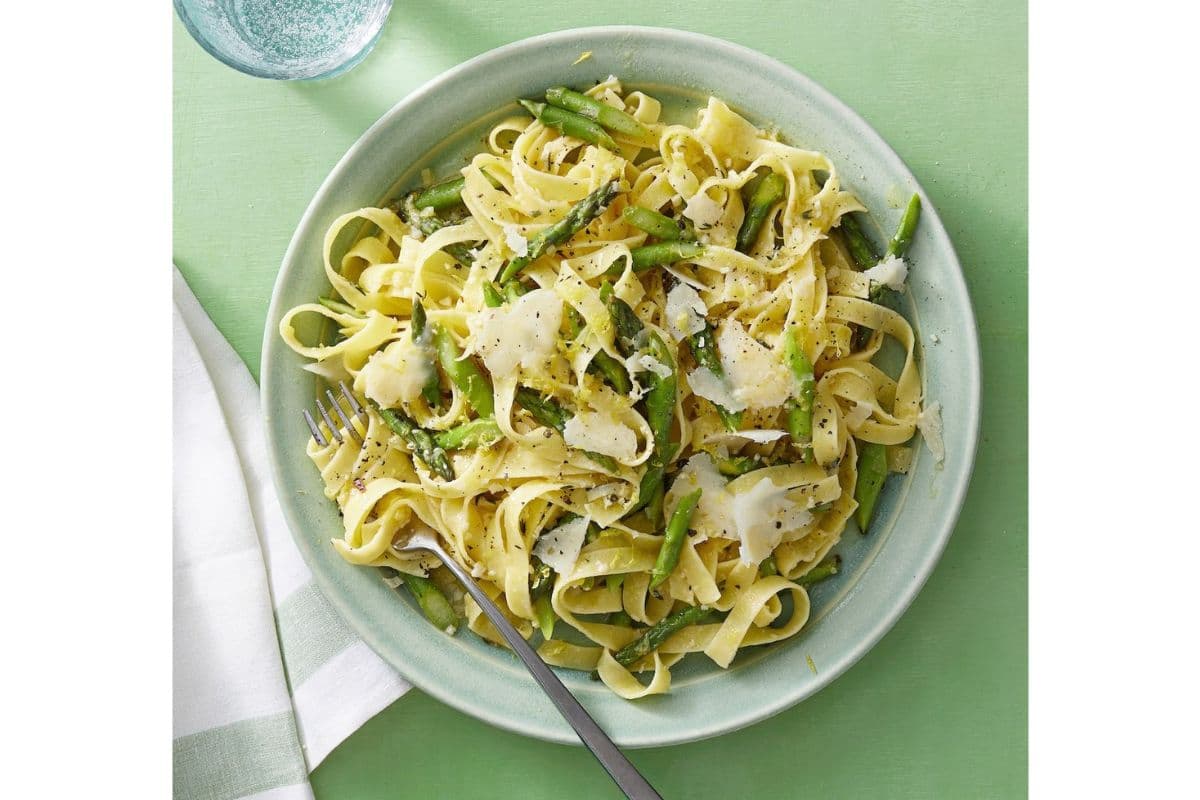 spring pasta dish