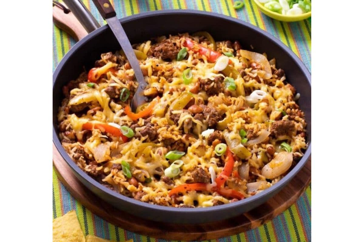 mexican ground beef skillet