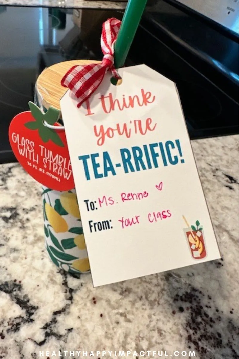 I think you're tea-rrific