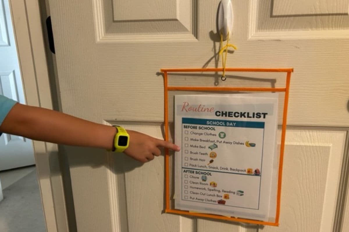 hacks for managing screen time; good habits; routine checklist