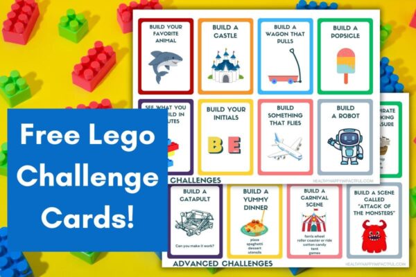 16 Free Printable Lego Challenge Cards: Creative Building Ideas