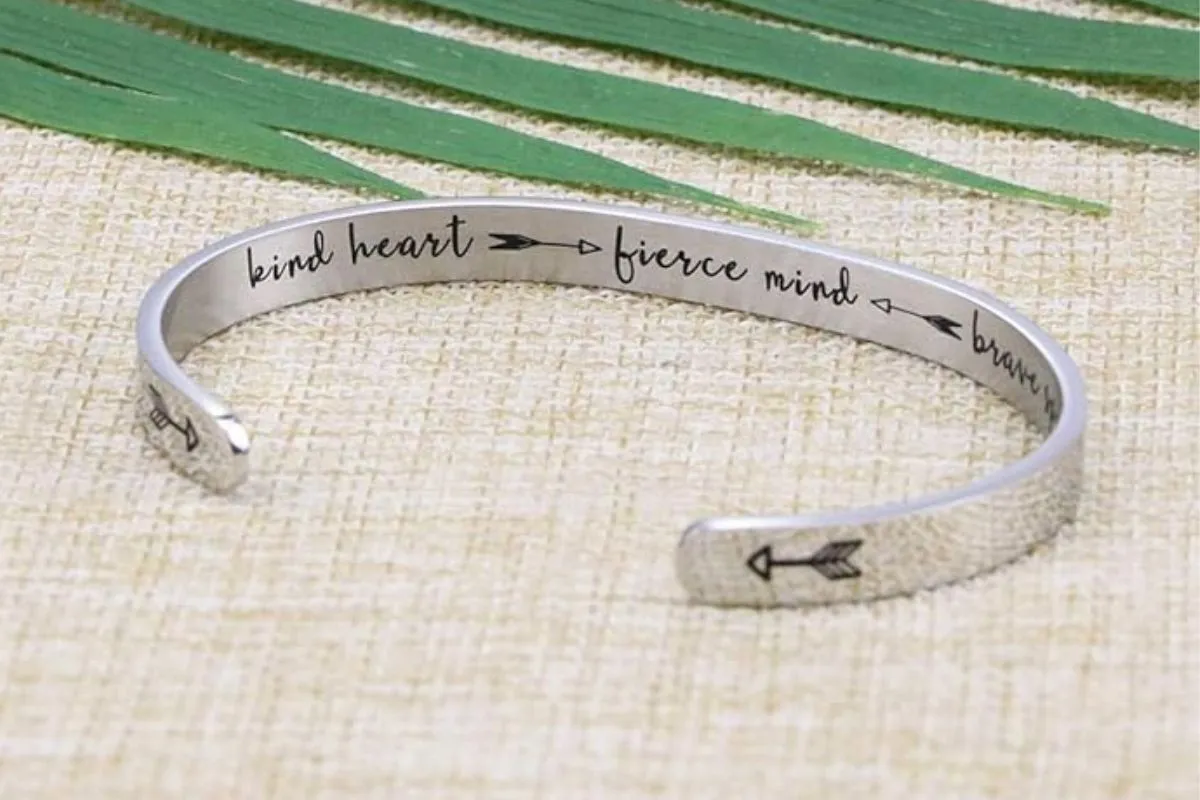 Affirmation bracelets: Mother's day gifts for moms self care
