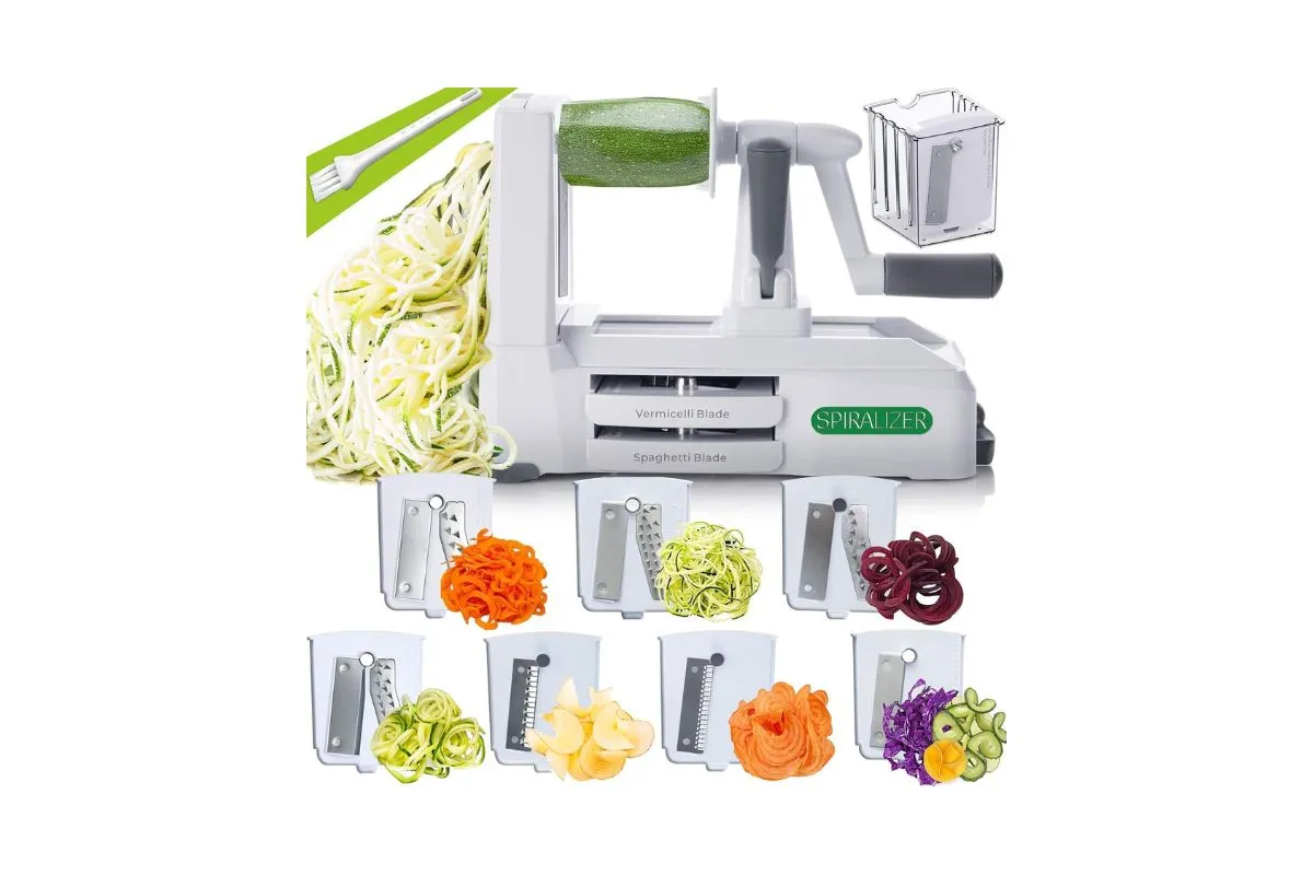 7 blade vegetable slicer makes for a healthy self-care mom gift