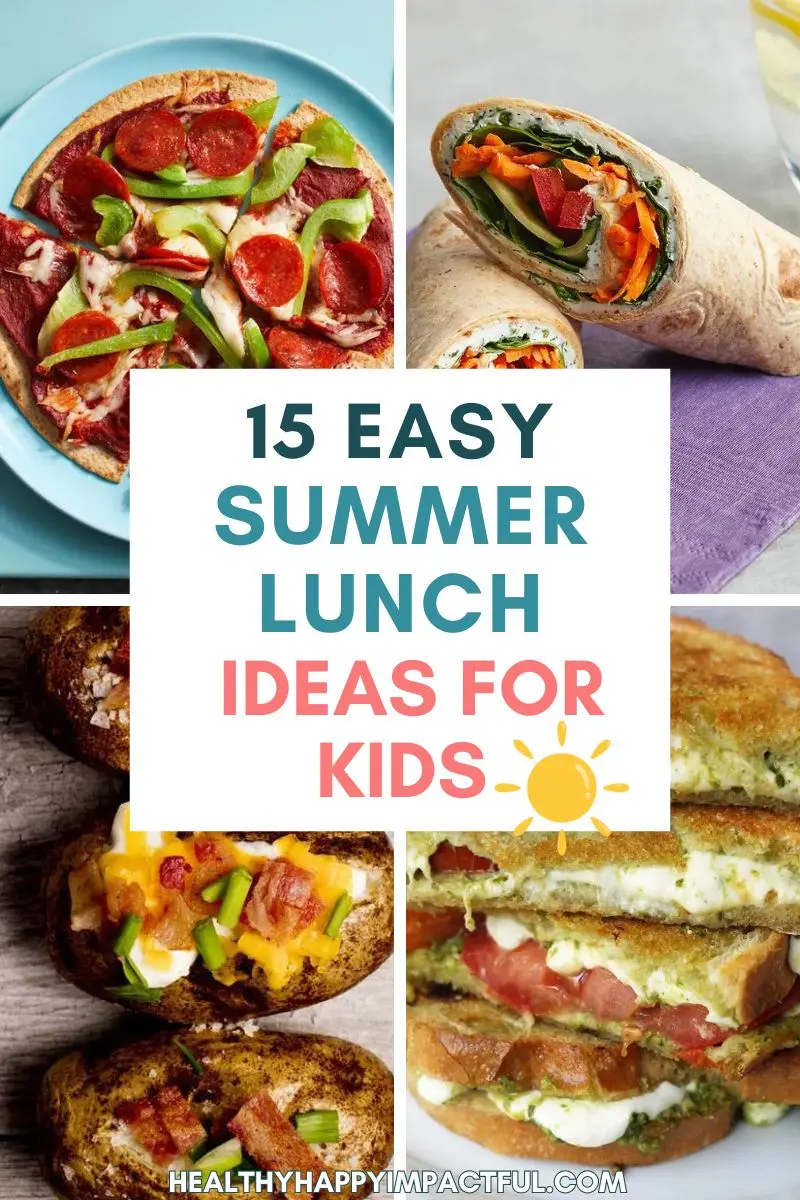summer lunches for kids to make, recipes, lunch ideas