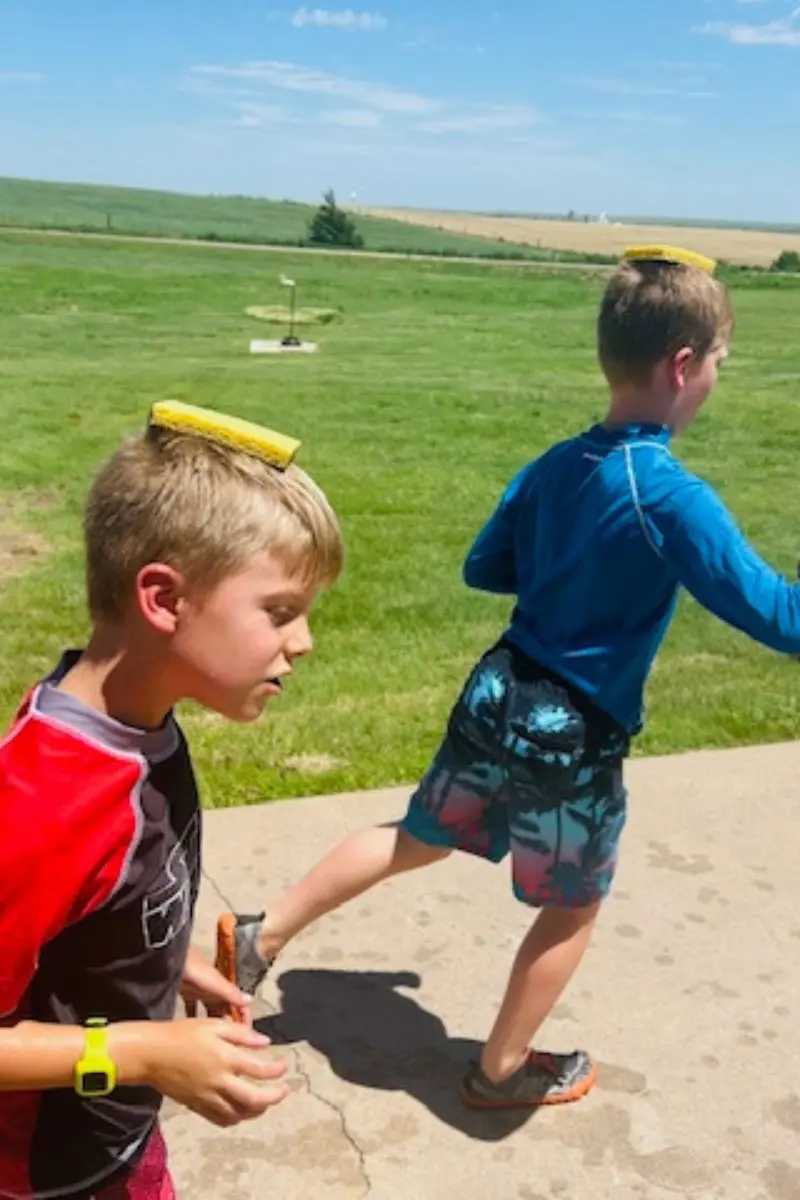 sponge outdoor water games for backyard