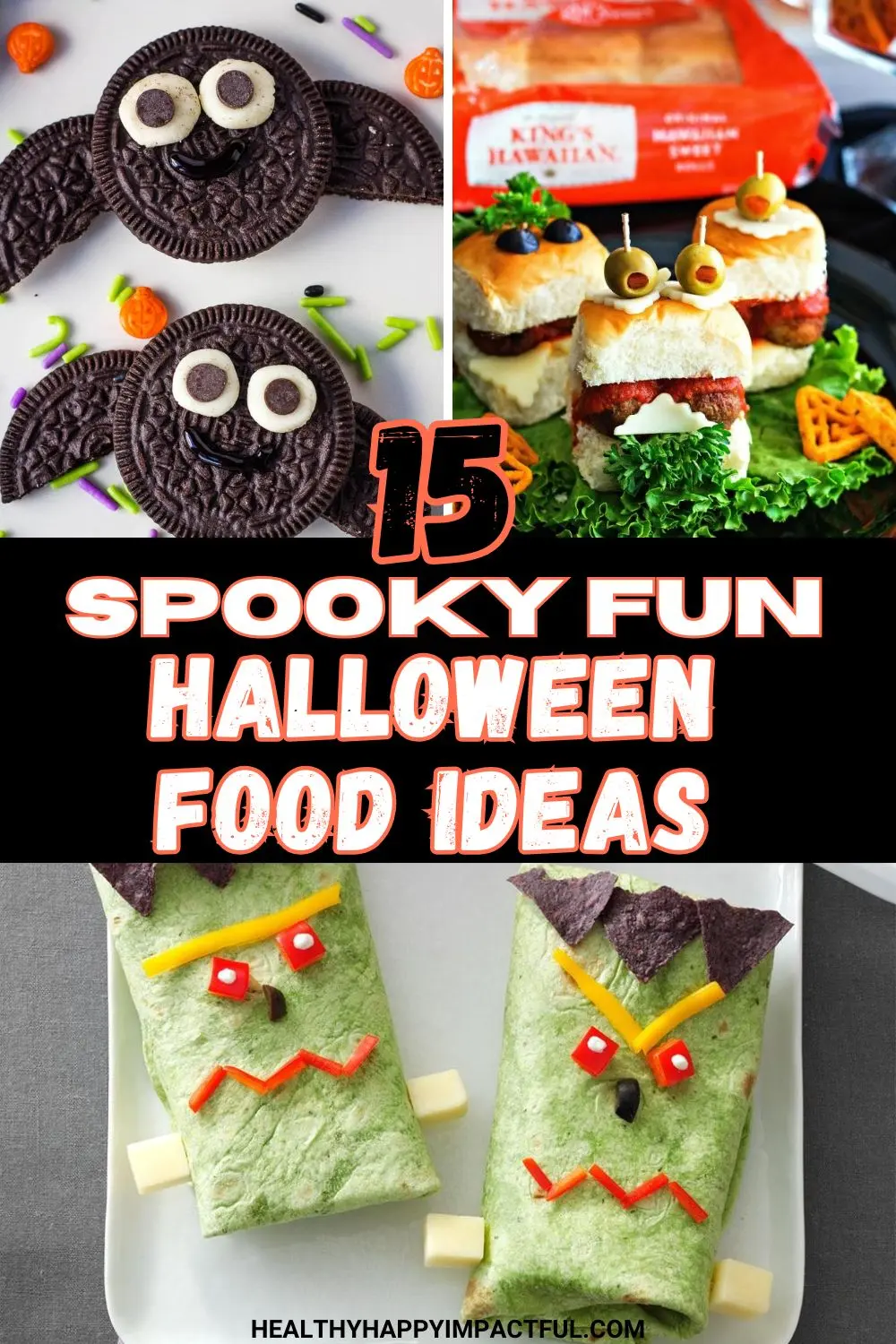 spooky Halloween food recipes ideas for kids to make and eat