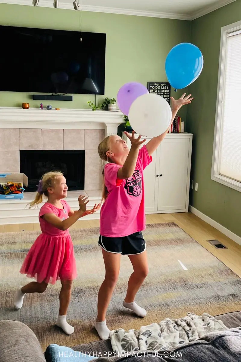 flying turkeys balloons easy minute to win it for fall and Thanksgiving