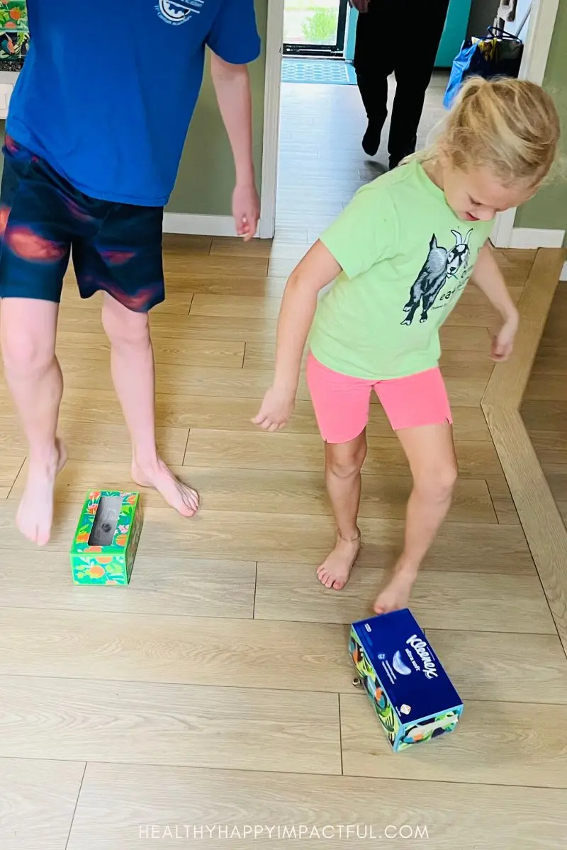 jumping acorns games for middle school