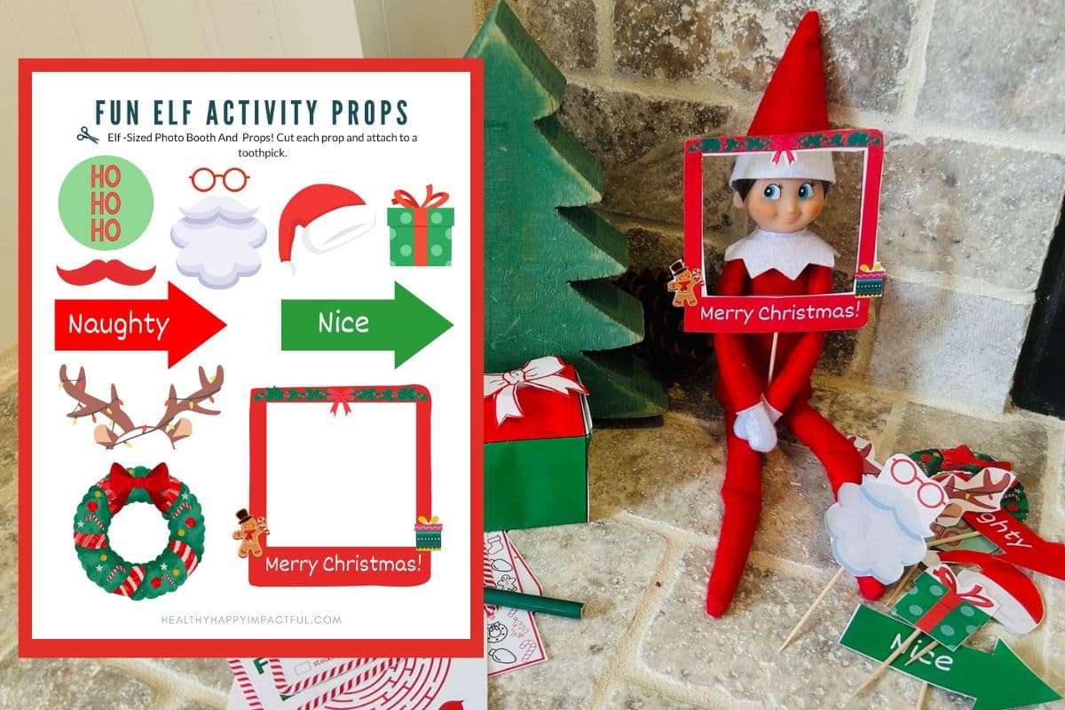 Make Elf on the Shelf Magic Easy: 17 Printable Props to Keep Kids ...