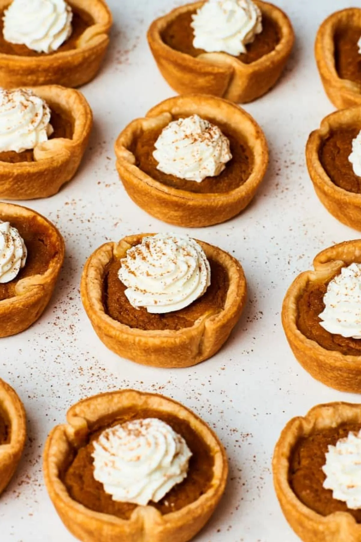 5 ingredient mini pumpkin pies