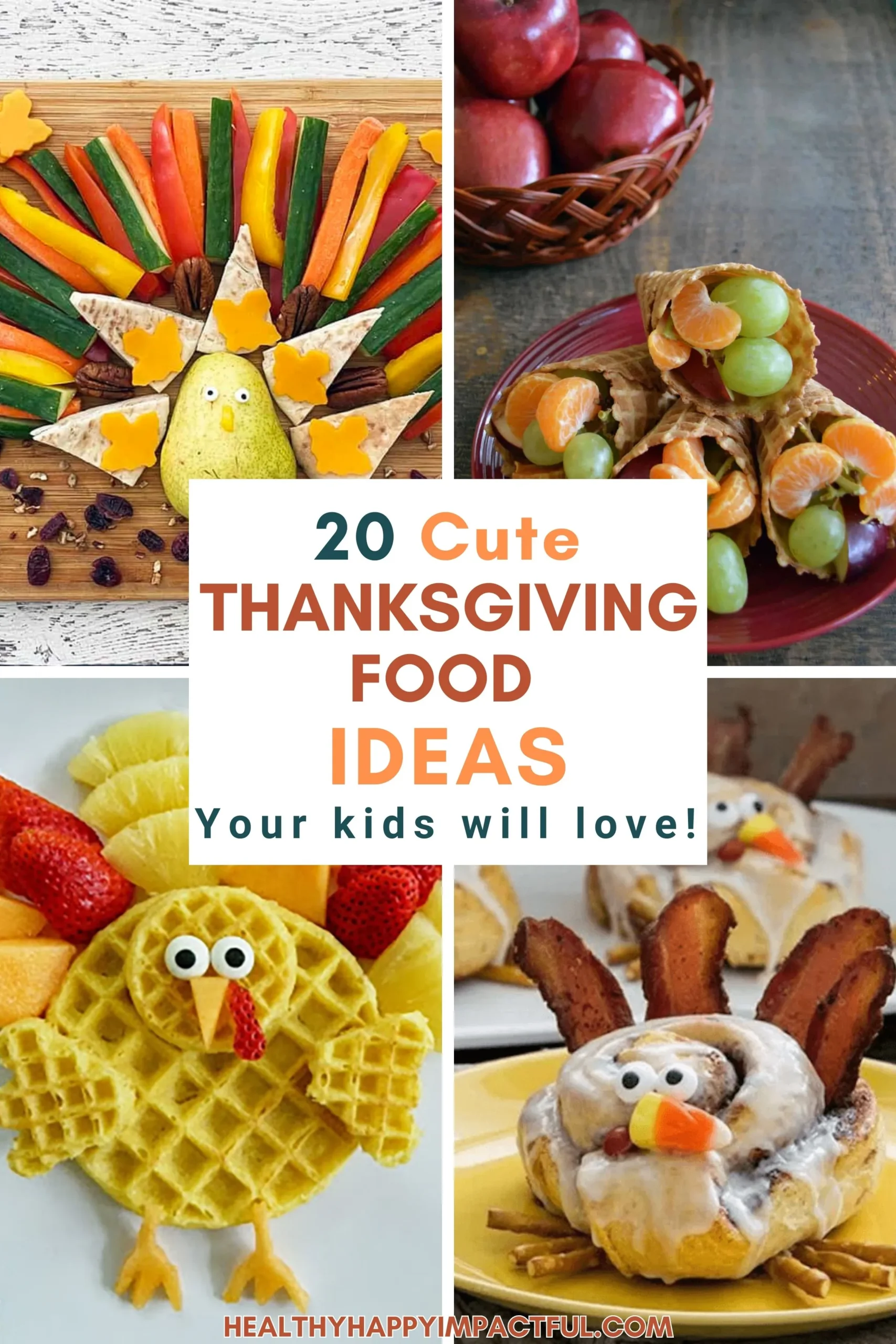easy Thanksgiving recipes and ideas for kids to make