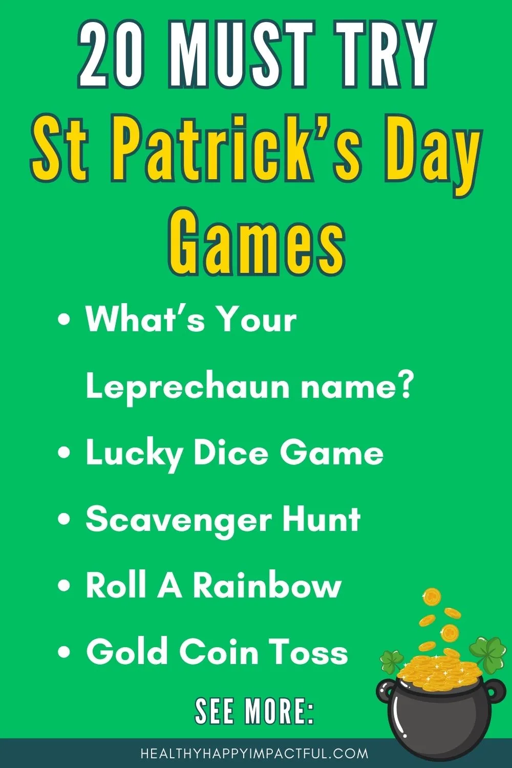 St Patrick's Day party games for groups and family