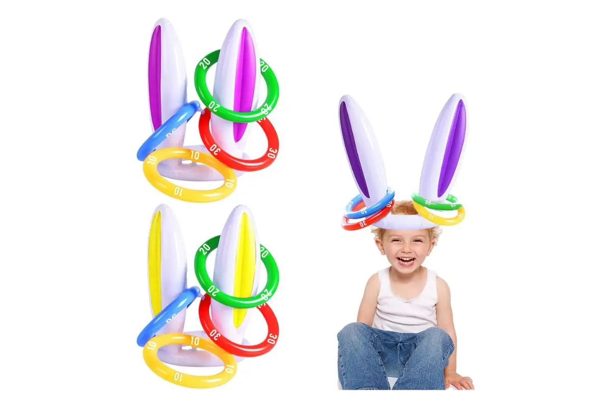 bunny ears ring toss