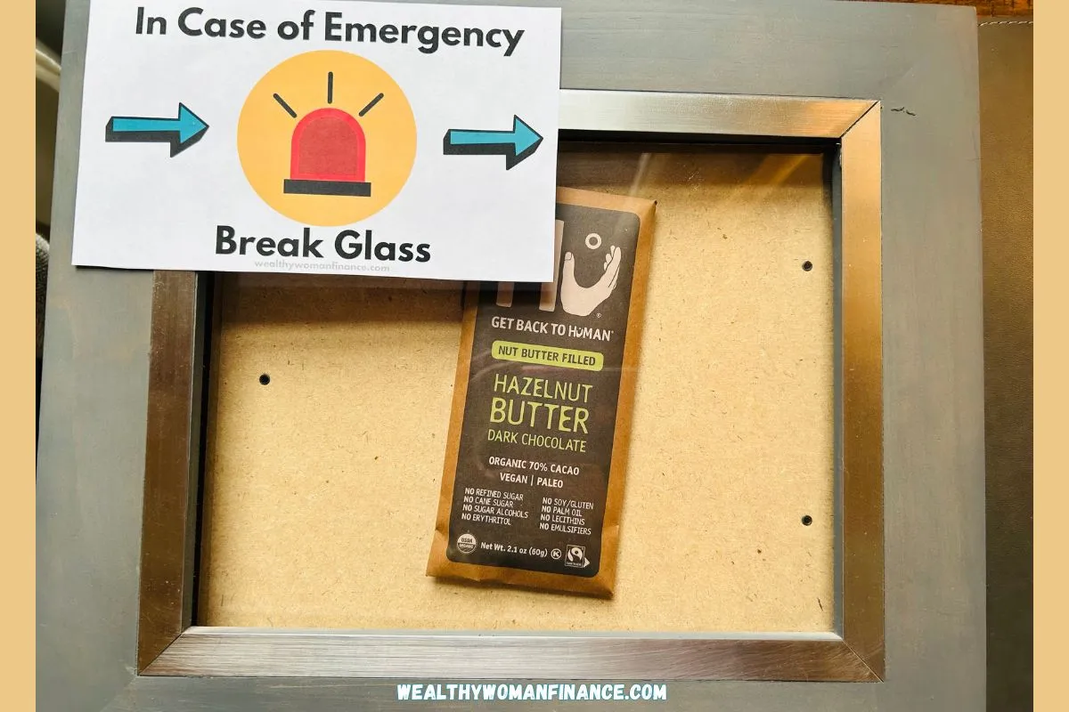 in case of emergency chocolate