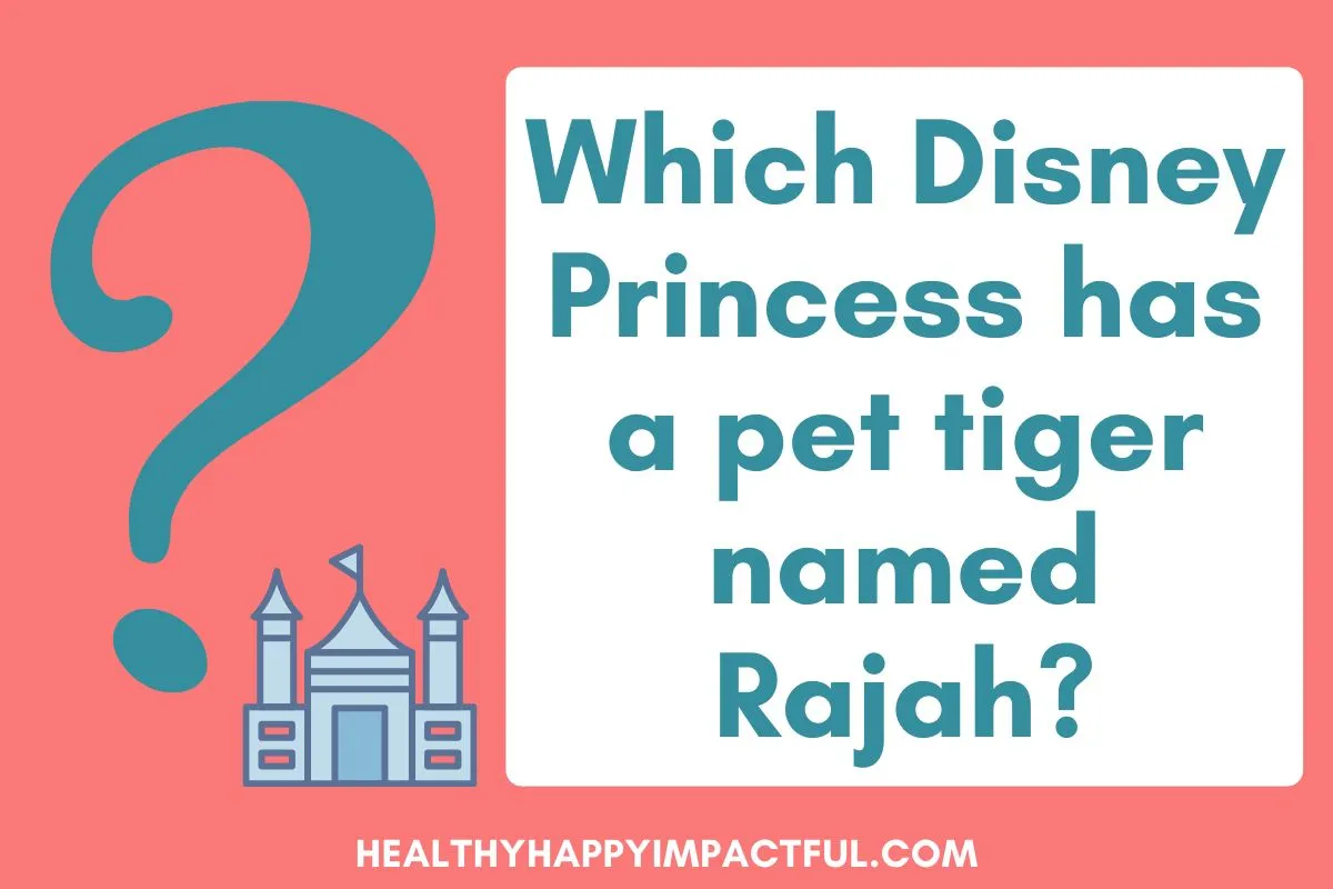 Disney princess trivia