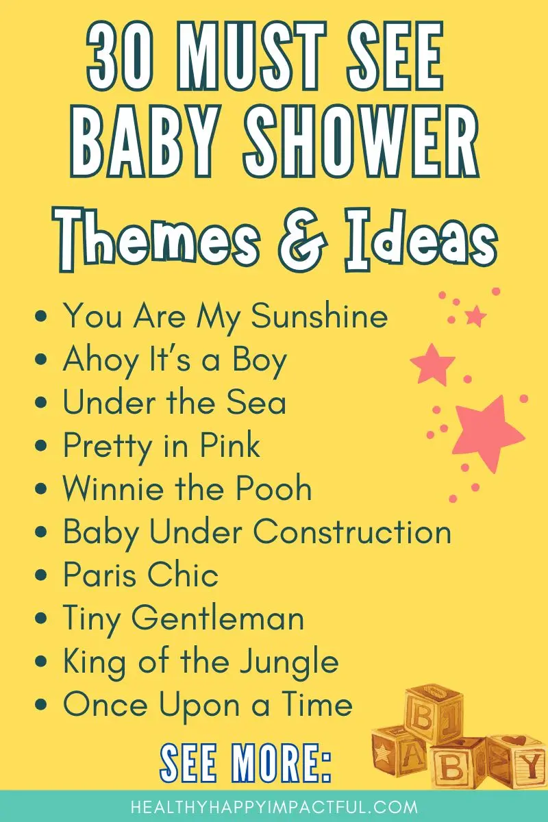 best baby shower themes and ideas for boy, girl, unisex