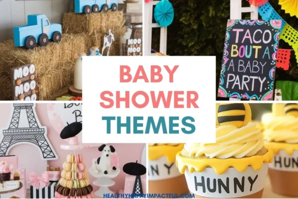 girl, boy, unisex baby shower themes and ideas