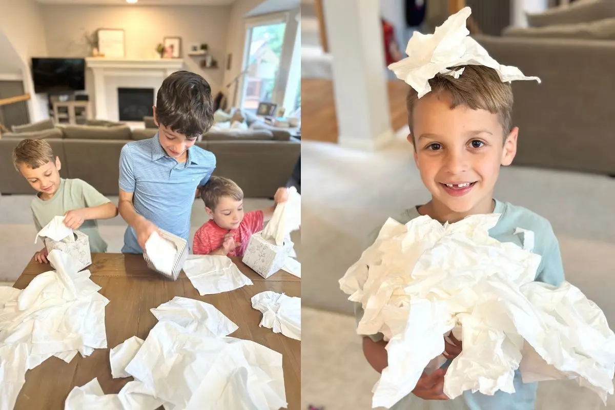 tissue pull challenge