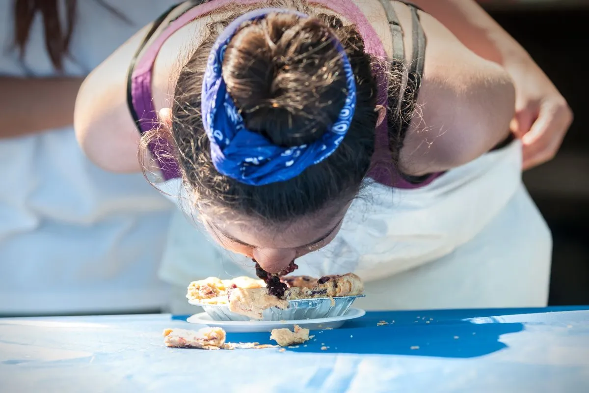 pie eating contest