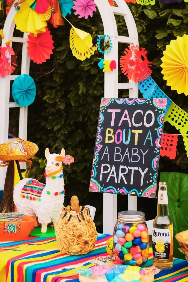 fiesta baby shower themes for boys, girls, unisex