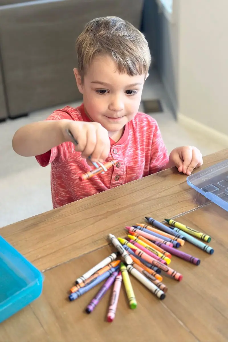 color me crazy with crayons, back to school minute to win it games