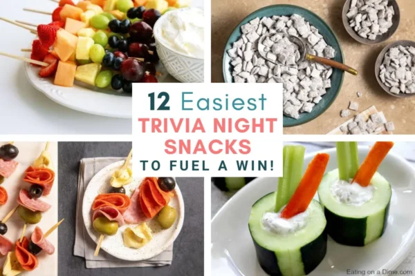 easy trivia game night snacks