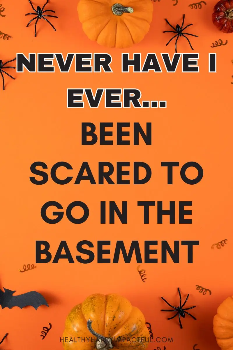 Halloween questions for kids and adults, never ever game