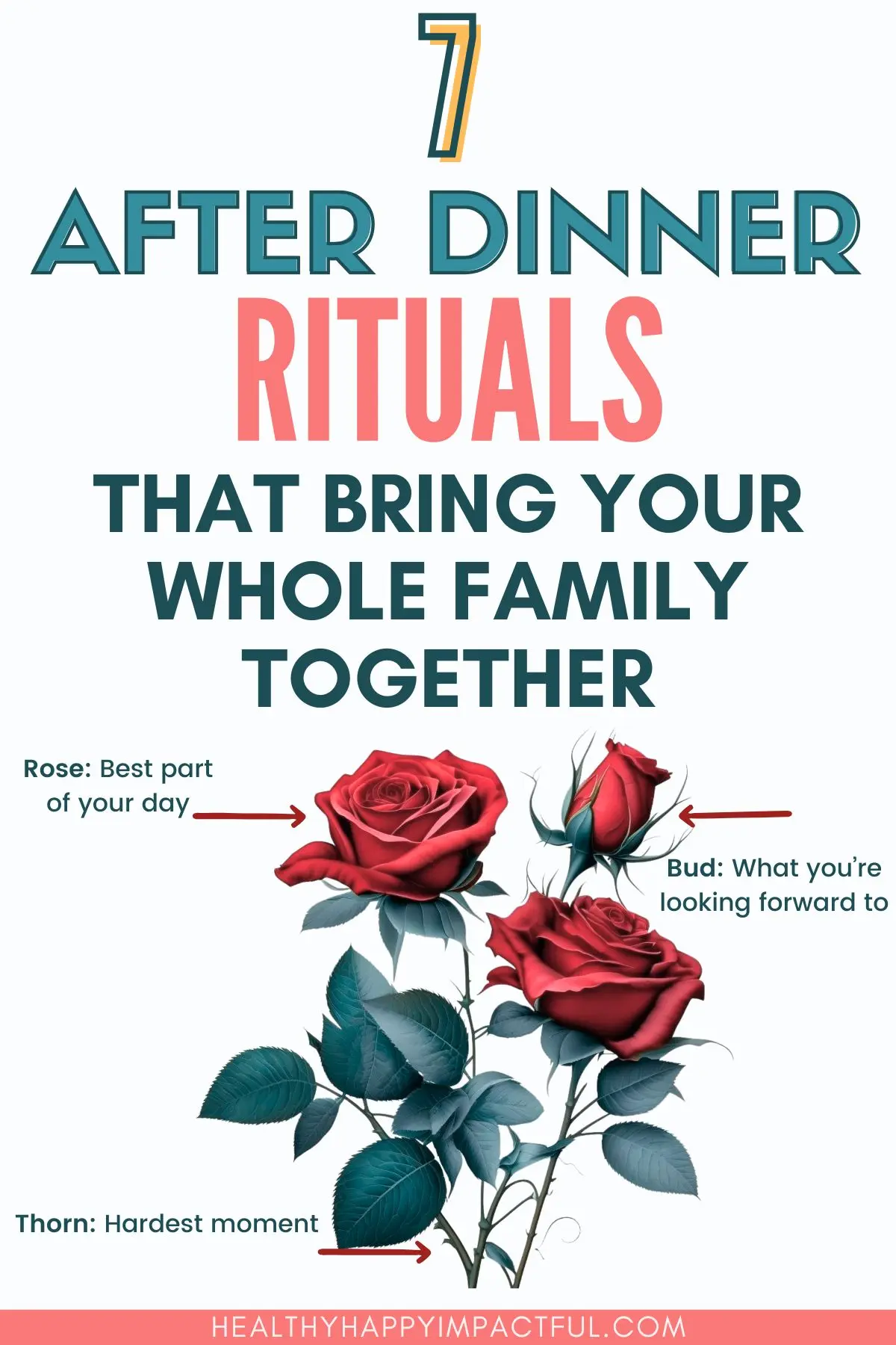 after dinner rituals for the family to connect and bond, activities, traditions