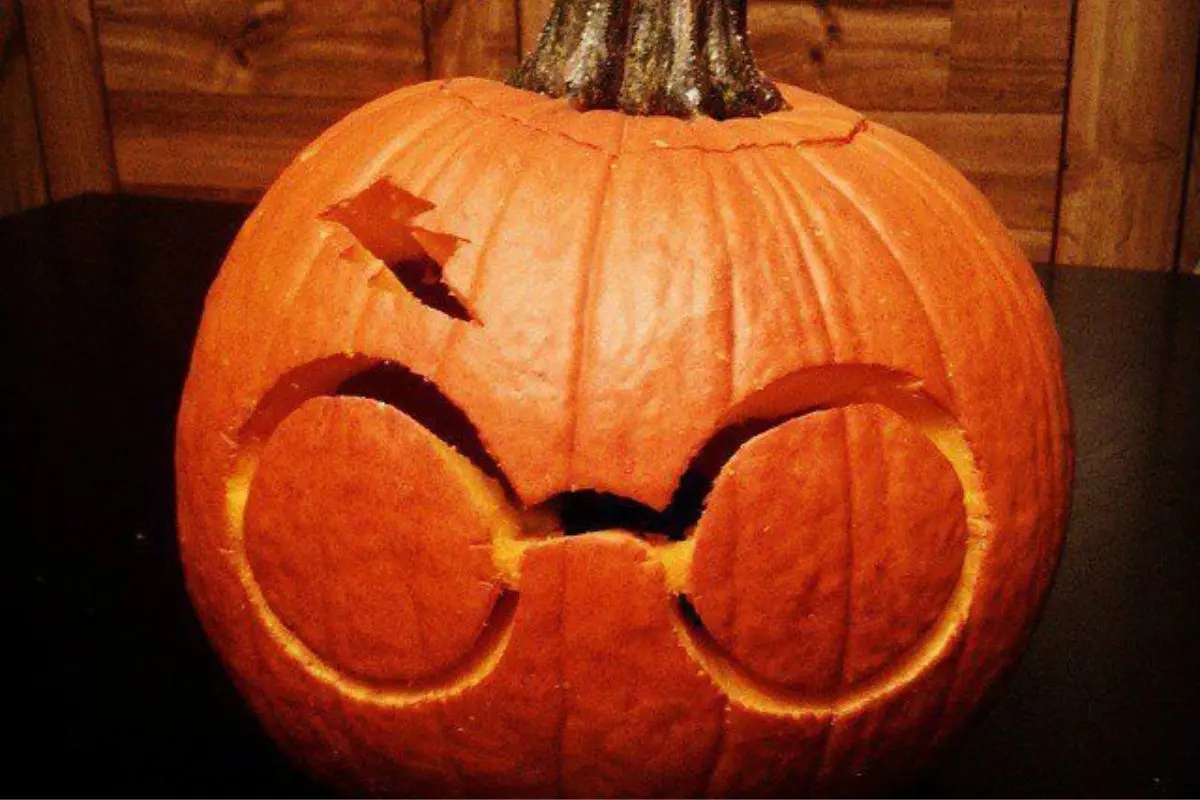 pumpkin carving ideas 1 result Harry Potter glasses