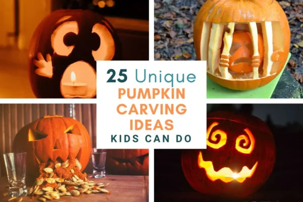 cute and spooky pumpkin carving ideas and faces featured image