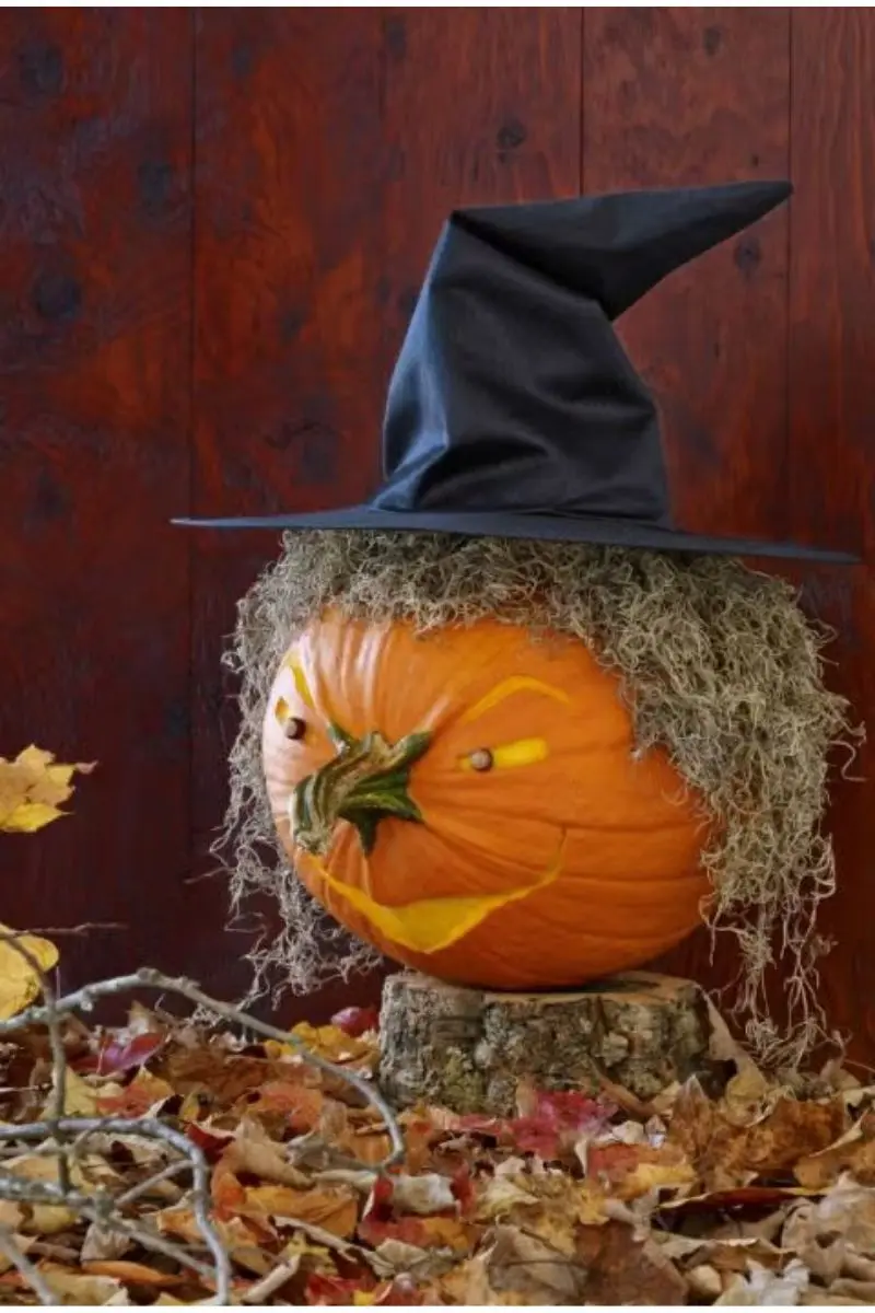 witch pumpkin carving ideas