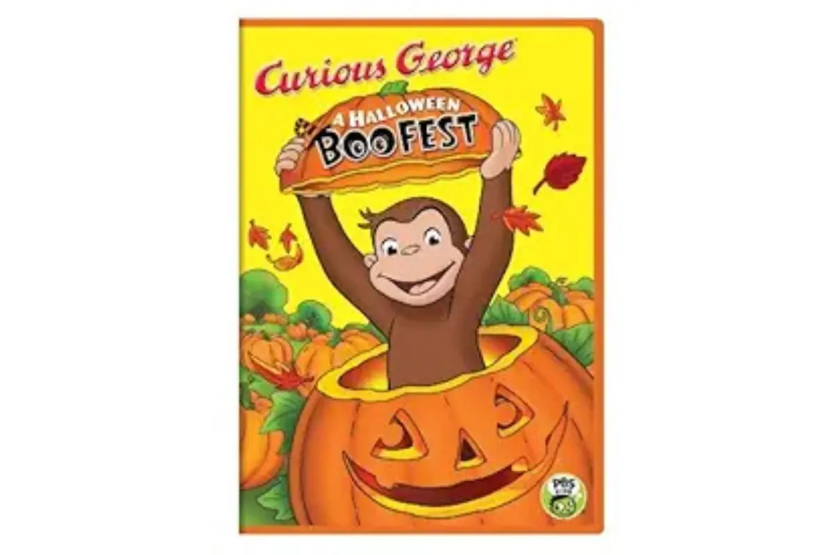 Curious George Boo Fest Halloween movies to watch with toddlers, preschool, kindergarten