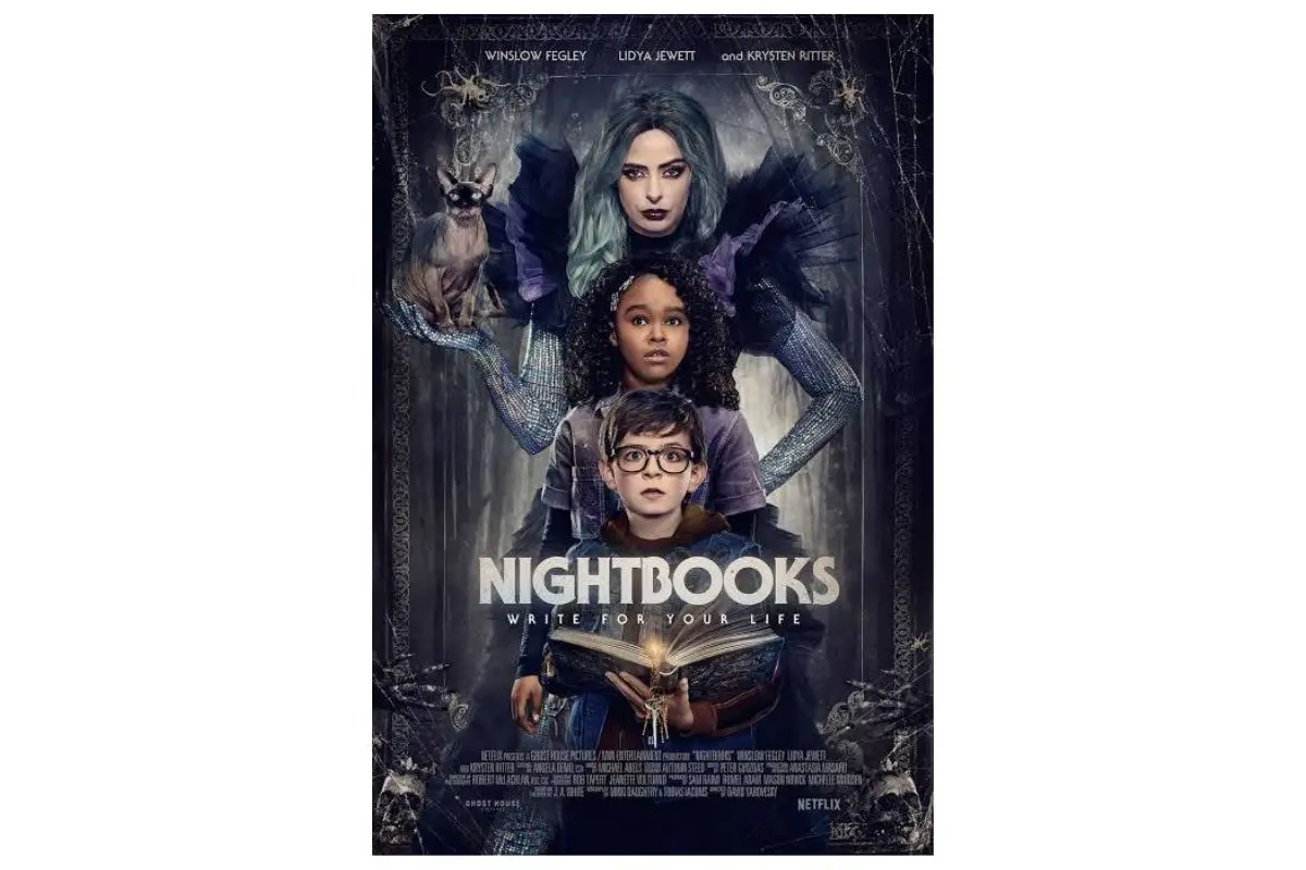 Nightbooks, new Halloween family movies, best
