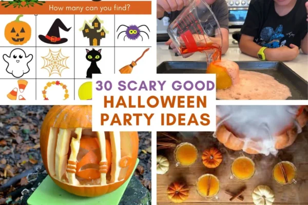 Halloween party ideas for kids and adults; food; drinks; games; decoration; outdoor; indoor themes