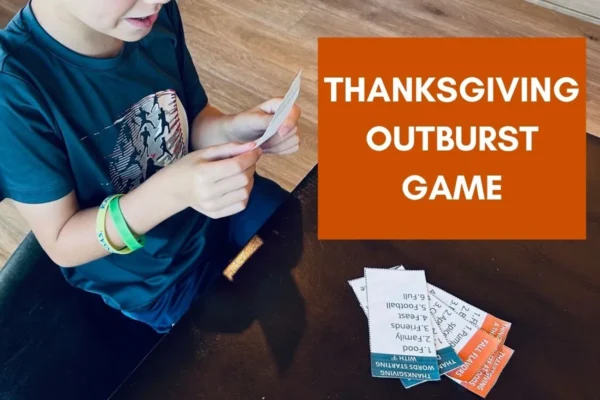 Thanksgiving outburst game