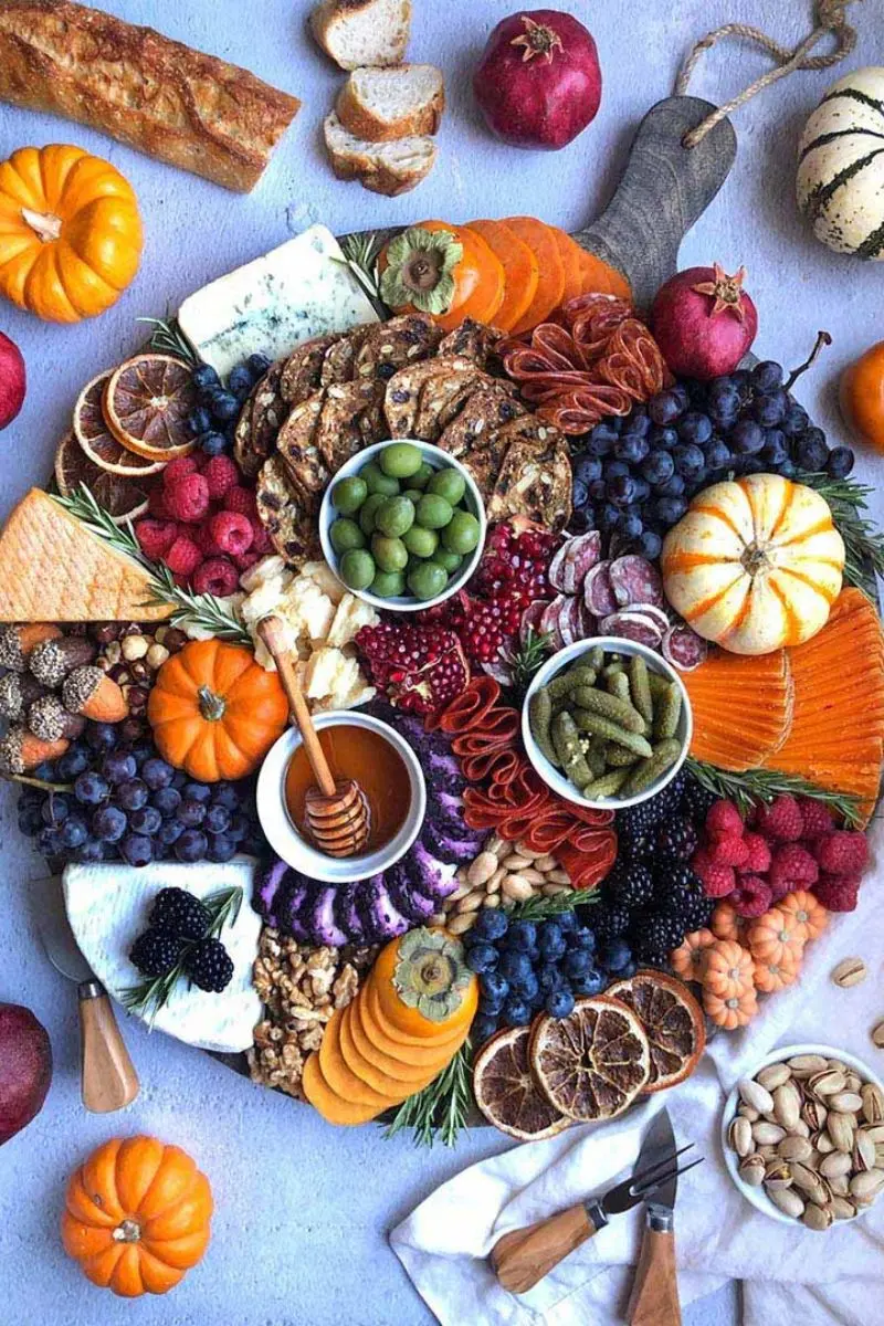 fancy pumpkin board