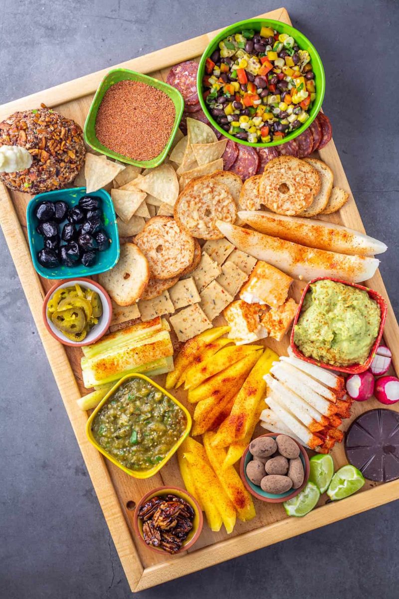 Mexican themed snacks