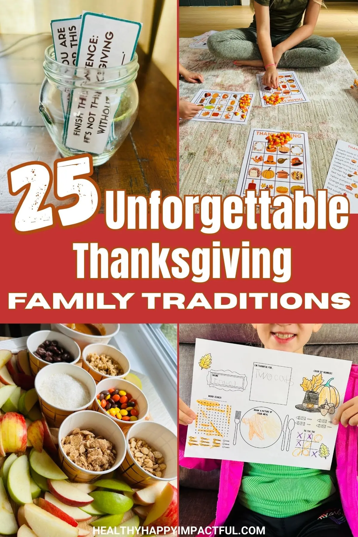 Thanksgiving family traditions to start with kids