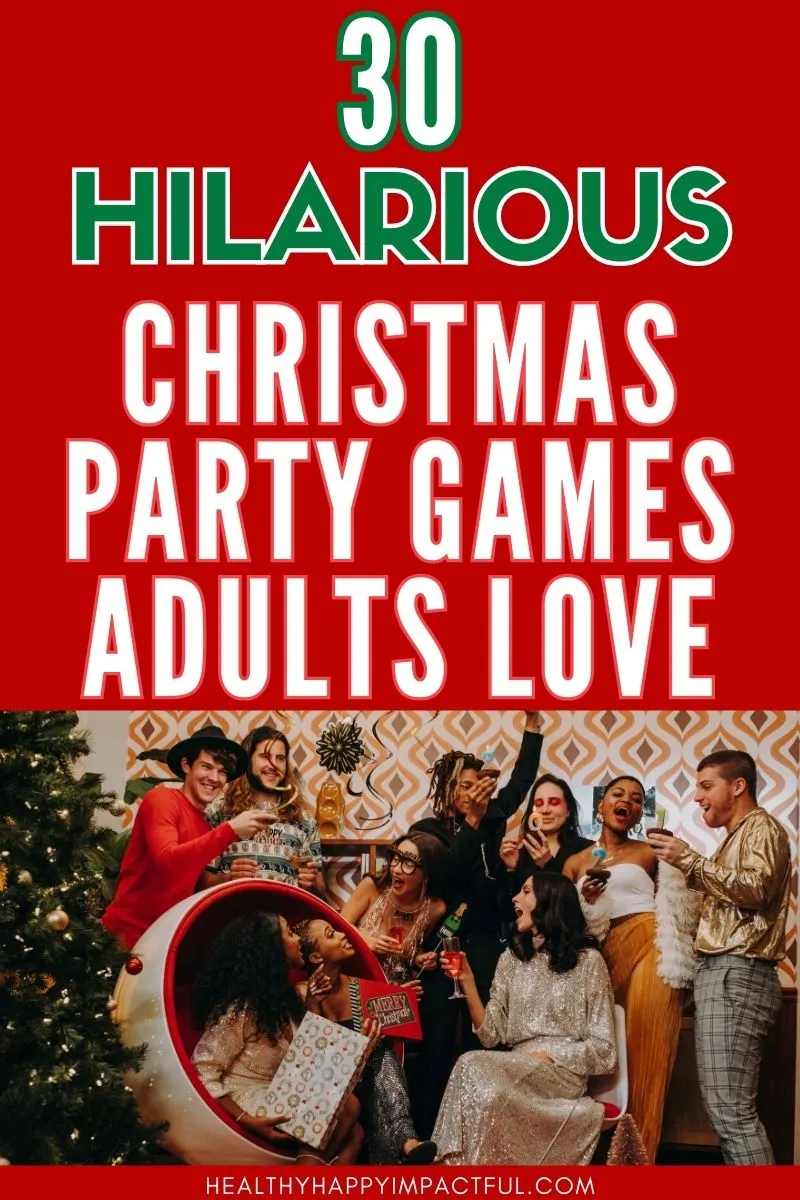 best funny Christmas party games for adults; easy for work and office company group