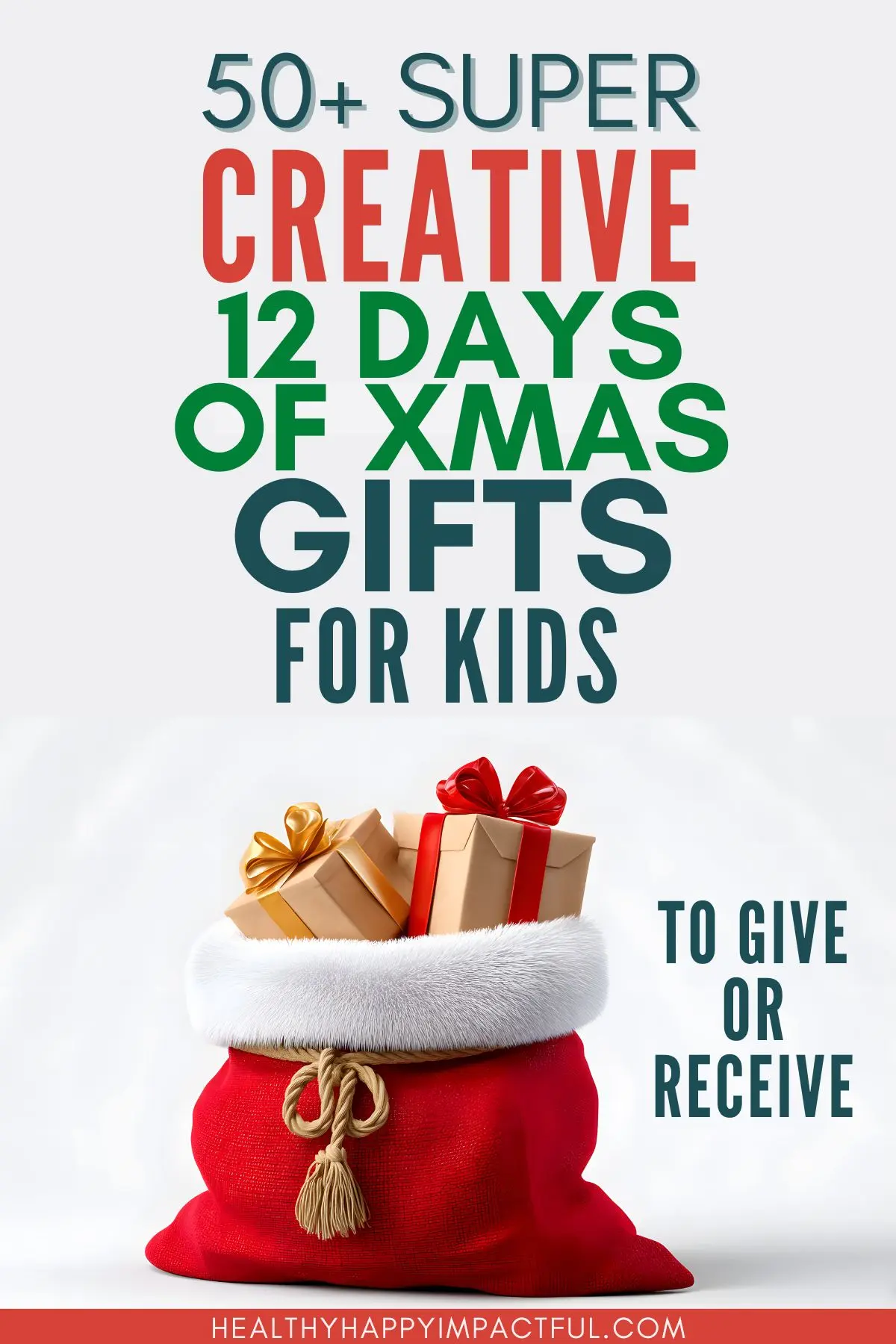 12 days of Christmas gifts for kids and teenagers to give or receive