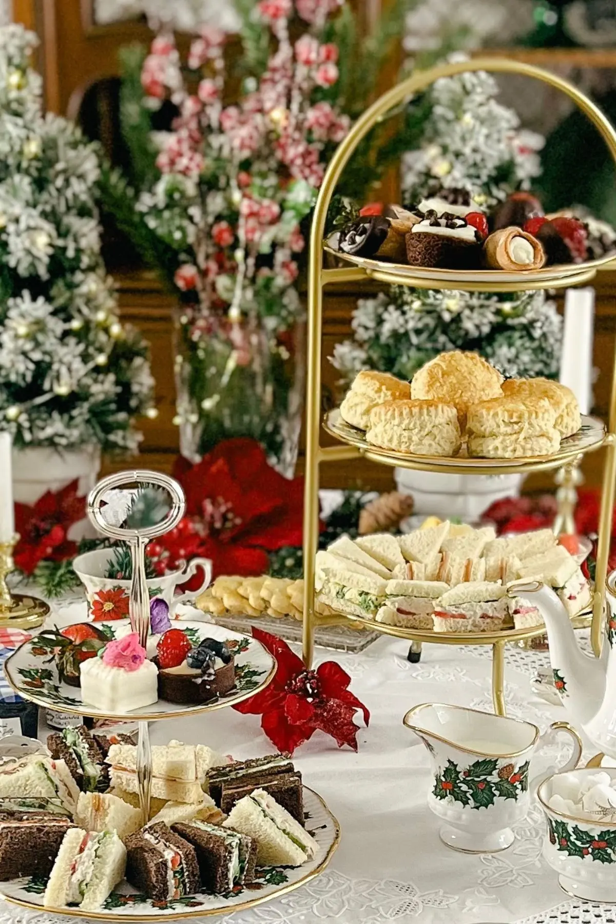tea party for the holidays