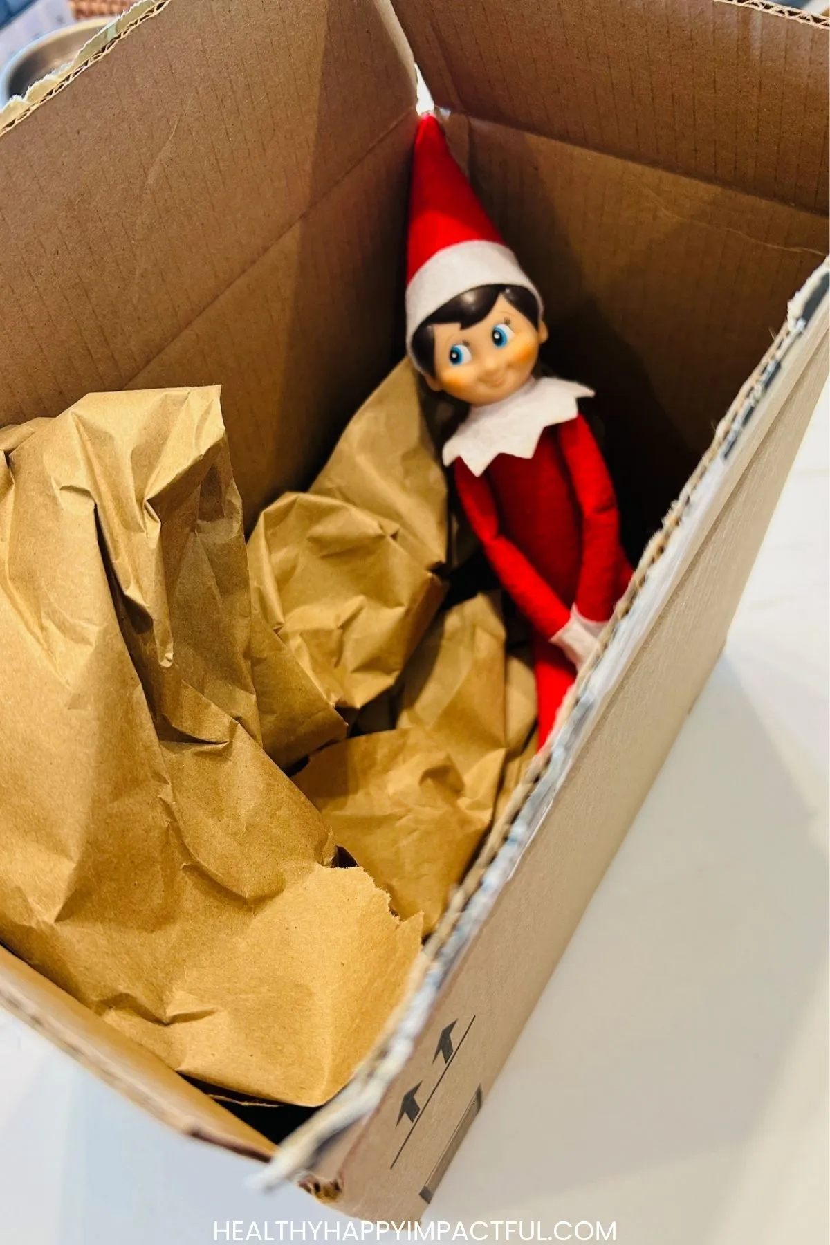 easy elf on the shelf arrival ideas