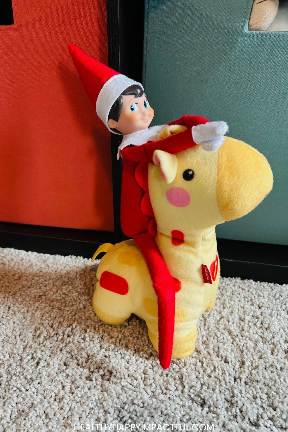 elf piggyback ride