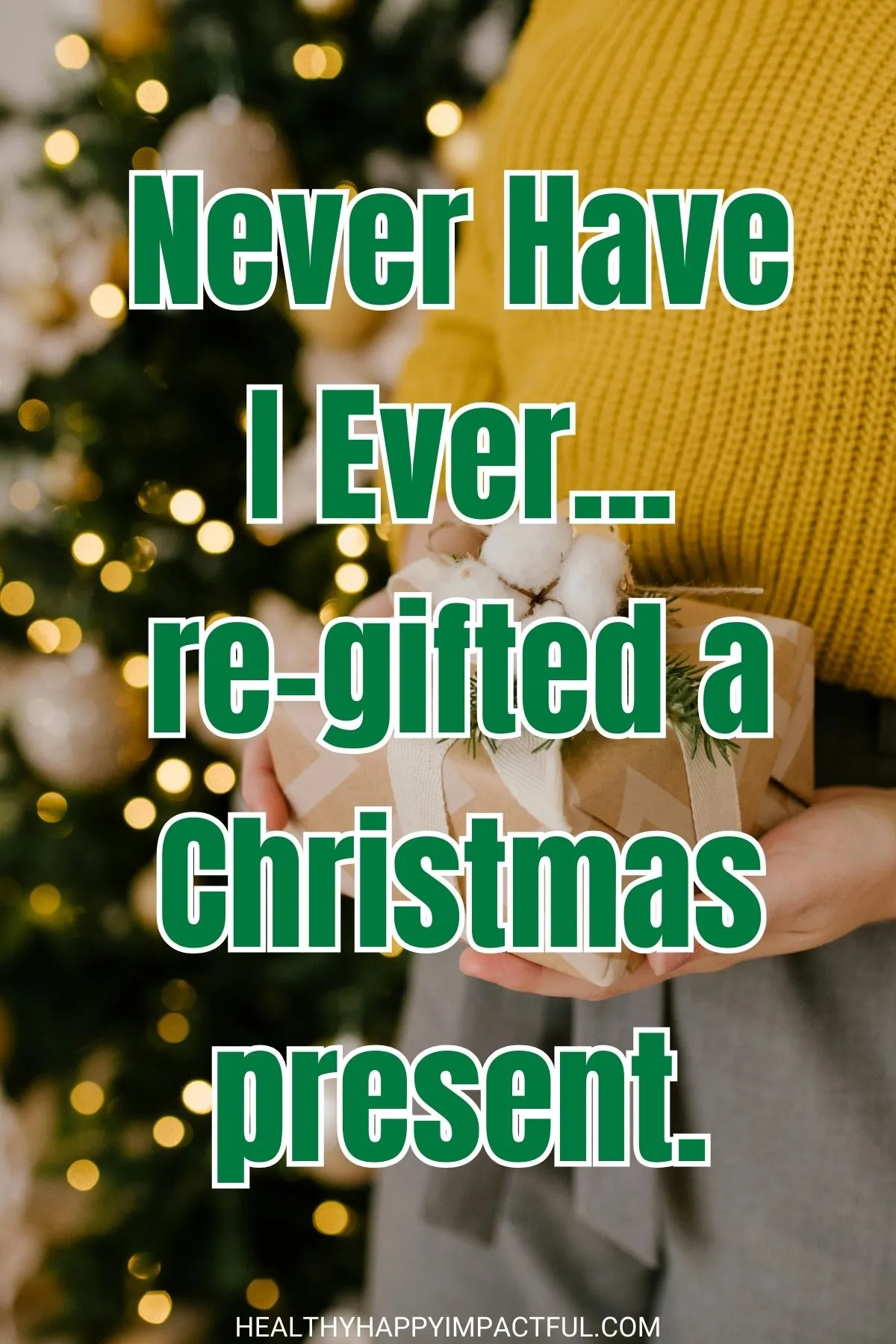 Christmas never have I ever gift exchange questions for adults